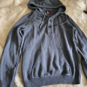 Quiksilver Charcoal Knit Hoodie